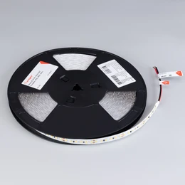 Фото #1 товара Светодиодная лента IC-A120-12mm 24V Warm2700 (9.6 W/m, IP20, 2835, 20m) (Arlight, стабилизированная)