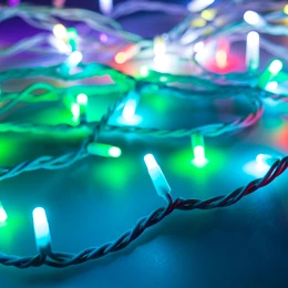 Фото #1 товара Светодиодная гирлянда ARD-STRING-PRO-10000-WHITE-95LED-MILK-LIVE RGBW-DMX (24V, 10W) (Ardecoled, IP65)