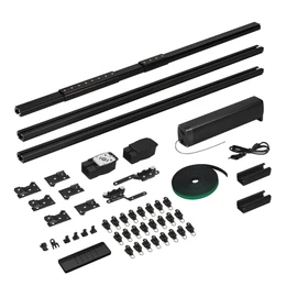 Фото #1 товара Карниз для штор с электроприводом CNK-M1-TY-RF-3M-BK (Arlight, IP20 Металл, 5 лет)