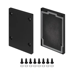 Фото #1 товара Заглушка IP-LINE-5475 BLACK глухая (Arlight, Металл)