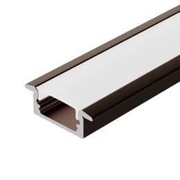 Фото #1 товара Профиль LINE-2308-F-2000 ANOD BROWN DEEP (Arlight, Алюминий)