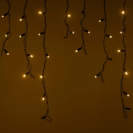 Фото #1 товара Светодиодная гирлянда ARD-EDGE-CLASSIC-2400x600-BLACK-88LED-FLASH Warm/Warm (230V, 6W) (Ardecoled, IP65)