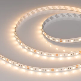 Фото #1 товара Светодиодная лента RT-B60-10mm 12V Warm2700 (14.4 W/m, IP20, 5060, 5m) (Arlight, 14.4 Вт/м, IP20)