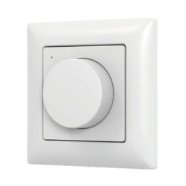 Фото #1 товара INTELLIGENT ARLIGHT Роторная панель SMART-RF-801-32-MULTI белая, закруг. (3V, пластик, 2.4G) (IARL, IP20 Пластик, 5 лет)