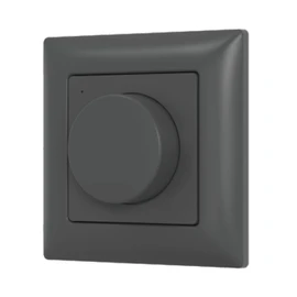 Фото #1 товара INTELLIGENT ARLIGHT Роторная панель SMART-RF-801-32-MULTI черная, закруг. (3V, пластик, 2.4G) (IARL, IP20 Пластик, 5 лет)