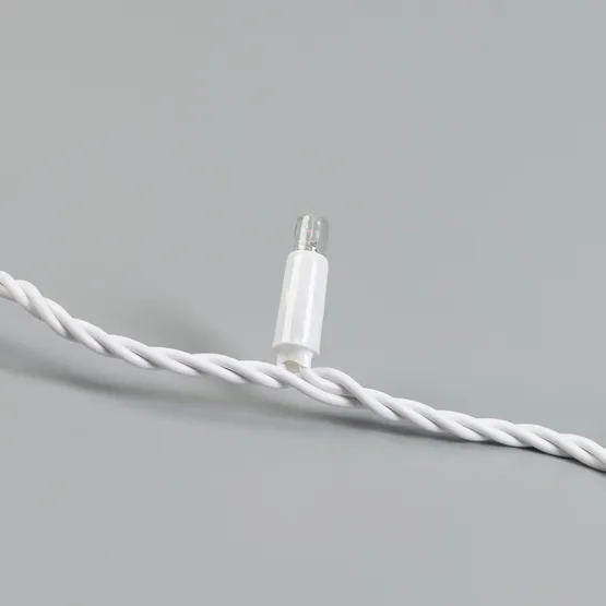 Фото #2 товара Светодиодная гирлянда ARD-STRING-CLASSIC-10000-WHITE-100LED-FLASH WARM (230V, 7W) (Ardecoled, IP65)