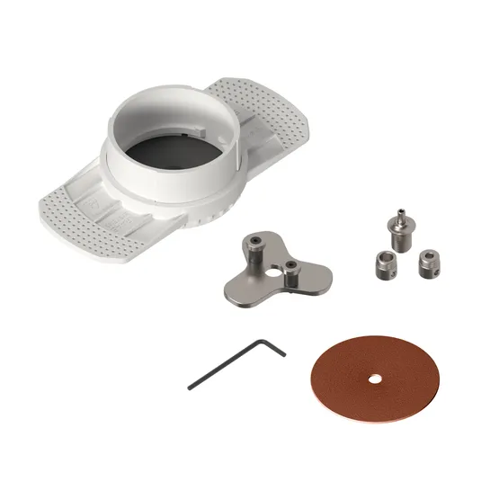 Фото #1 товара Вывод провода питания для гипсокартонного потолка SPX-CAP-FDW-R64-C6.5 (RAL8004) (Arlight, Металл)
