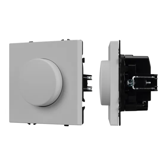 Фото #1 товара Механизм светорегулятора SWT-NOBE-DLR-SFPL-IS (250V, 300W) (Arlight, Никель)