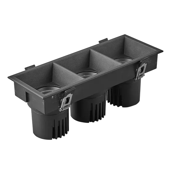 Фото товара Светильник MS-FLOW-BUILT-S230x85-3x12W Day4000 (BK, 55 deg, 230V) (Arlight, IP20 Металл, 5 лет)