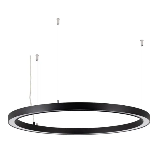 Фото #1 товара Светильник SP-CIRCLE-HANG-O3535-D700-40W Day4000 (RAL9005, 120 deg, 230V) IP40 LED (Arlight, Алюминий)