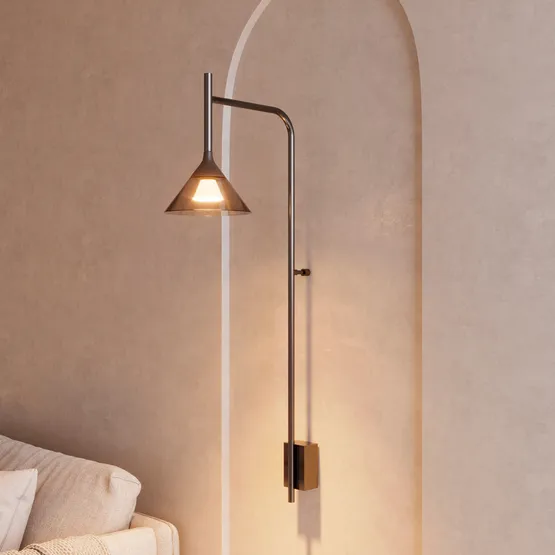 Фото #4 товара Светильник SP-OMBRELLO-WALL-7W Warm3000 (BK, 30 deg, 230V) (Arlight, IP20 Металл, 5 лет)