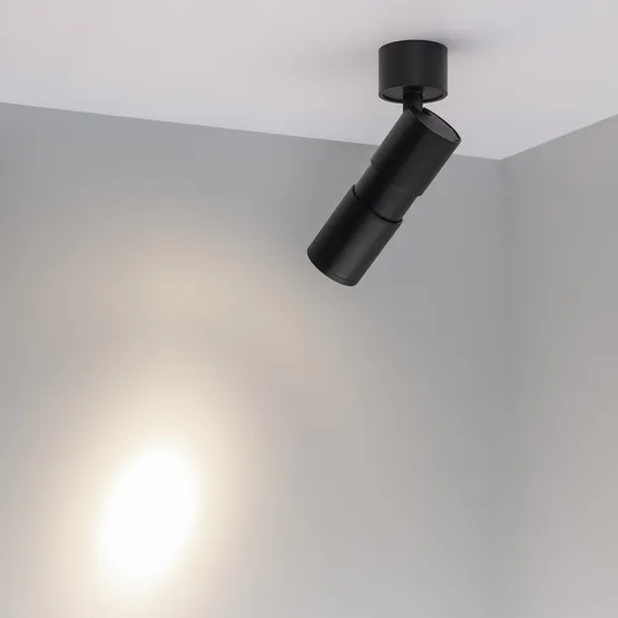 Фото #3 товара Светильник SP-ARTEMIS-SURFACE-FLAP-R55-12W Day4000 (BK, 8-80 deg, 230V) (Arlight, IP20 Металл, 5 лет)