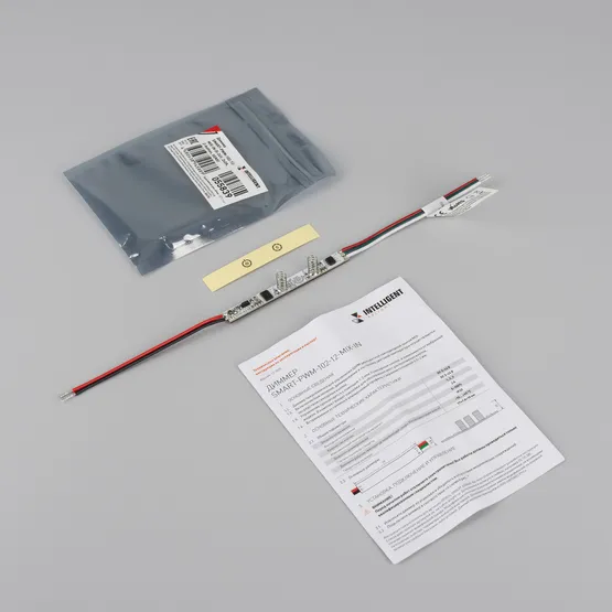 Фото #2 товара INTELLIGENT ARLIGHT Диммер SMART-PWM-102-12-MIX-IN (5-24V, 2x2A, 2-button, SENS) (IARL, Контроллер)