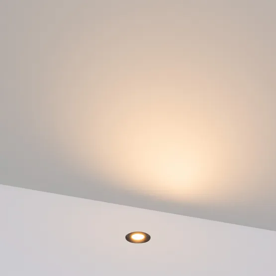 Фото #3 товара Светильник ART-PELURU-GROUND-R23-1W Warm2700 (GR, 100 deg, 24V) (Arlight, IP67 Металл, 3 года)