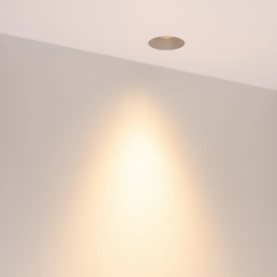 Фото #2 товара Светильник безрамочный DL-INTRAL-R63-8W Warm3000 (Серый RAL7045, 50 deg, 230V) (Arlight, IP20 Металл, 5 лет)
