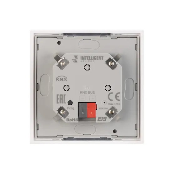 Фото #3 товара INTELLIGENT ARLIGHT Кнопочная панель KNX-301-22-4-SH-IN White (BUS, Frame) (IARL, IP20 Пластик, 3 года)