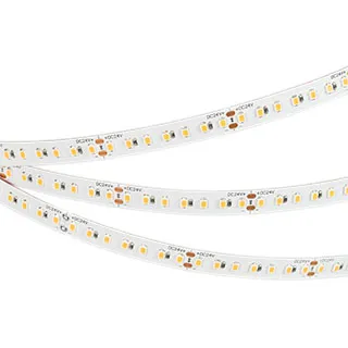 Фото #1 товара Светодиодная лента RT-A140-10mm 24V Warm3500 SUN (20 W/m, IP20, 2835, 5m) (Arlight, -)