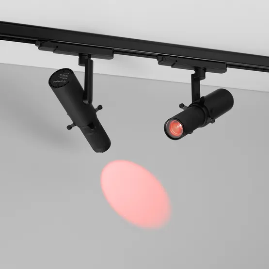 Фото #2 товара Светофильтр LGD-ARTIFACT-COLORFUL-FRAME-R55 (BK-RD) (Arlight, Металл)