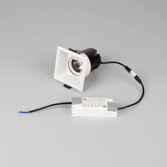 Фото #6 товара Светильник MS-FLOW-BUILT-S85x85-12W Day4000 (WH, 15 deg, 230V) (Arlight, IP20 Металл, 5 лет)