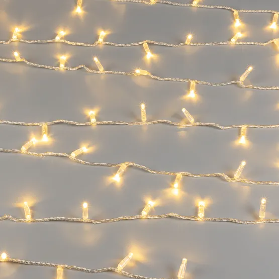 Фото #3 товара Светодиодная гирлянда ARD-STRING-CLASSIC-10000-CLEAR-100LED-STD WARM (230V, 7W) (Ardecoled, IP65)