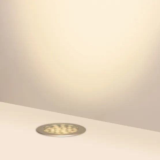 Фото #2 товара Светильник LTD-DAFNA-GROUND-R260-48W Warm3000 (SL, 35 deg, 230V) (Arlight, IP67 Металл, 5 лет)