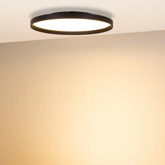 Фото #4 товара Светильник SP-ESTELY-R600-50W Warm3300-MIX (BK, 80 deg, 230V, TRIAC) (Arlight, IP20 Металл, 5 лет)