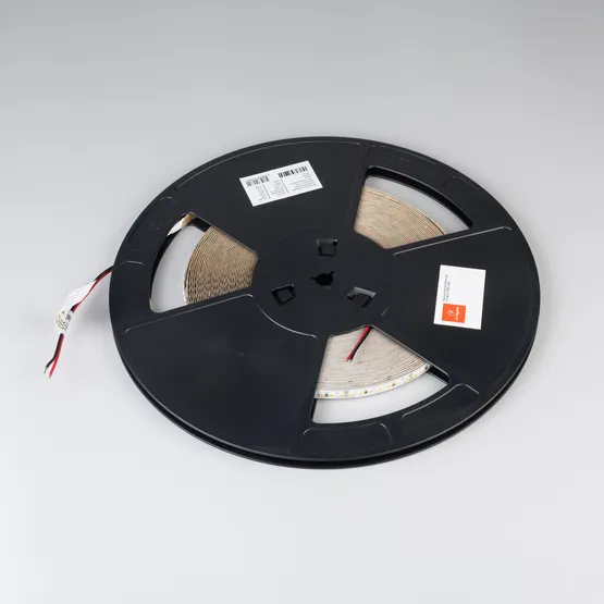 Фото #2 товара Светодиодная лента UL-A140-10mm 48V Warm3000 (12 W/m, IP20, 20m) (Arlight, CRI>90)