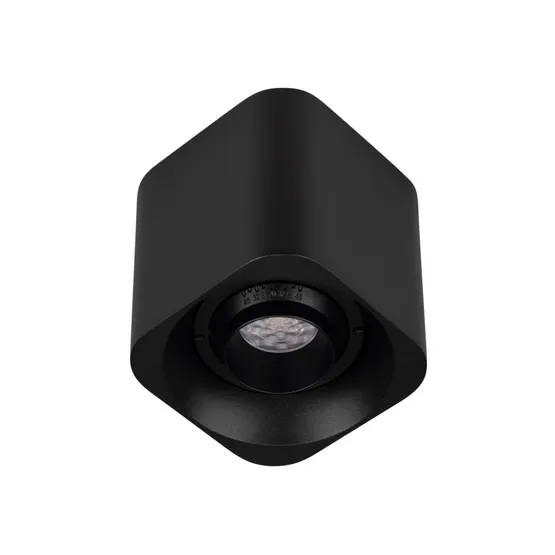 Фото #1 товара Светильник SP-ACENTO-S95x95-10W Warm2700 (BK, 20-45 deg, 230V) (Arlight, IP20 Металл, 5 лет)