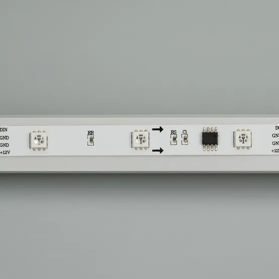 Фото #6 товара Светодиодная лента SPI-5000-AM 12V RGB (5060, 150 LED x3, 1804) (Arlight, Открытый, IP20)