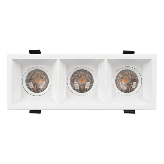 Фото #4 товара Светильник MS-FLOW-BUILT-S230x85-3x6W Day4000 (WH, 55 deg, 230V) (Arlight, IP20 Металл, 5 лет)