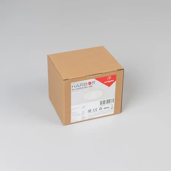 Фото #6 товара Светильник MS-HARBOR-R82-10W Day4000 (WH, 50 deg, 230V) (Arlight, IP20 Металл, 5 лет)