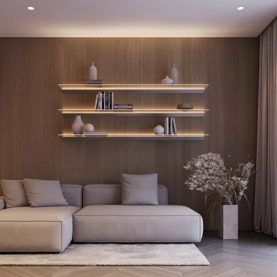 Фото #7 товара Профиль SHELF-600-2000 ANOD (Arlight, Алюминий)