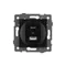 Минифото #3 товара Механизм USB розетки SCT-MUAC-PL-BK-V (5V, 3A, QC4) (Arlight, -)