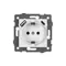 Минифото #3 товара Механизм розетки с USB зарядкой SCT-MUAA-PL-WH-V (250V, 16A) (Arlight, -)